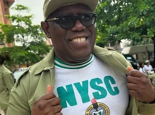 Top Music Executive Kenny Ogungbe’s NYSC Photo At 53 Sparks Reactions