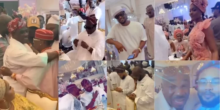 K1 De Ultimate, Banky W, PSquare, Wande Coal, Osas Shows Up At Wizkid's Mum’s Burial Party(Video)