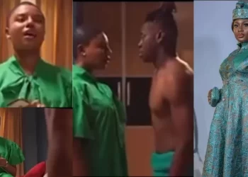 Mo Bimpe Reacts To Her Husband Lateef And Nancy Isime’s Bedroom Scene In Movie