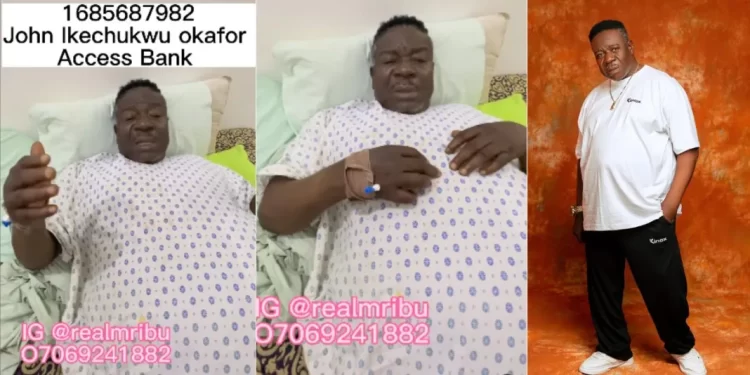 Mr Ibu Seeks Assistance Amid Health Battle, Shares Bank Account for Donations (Video)