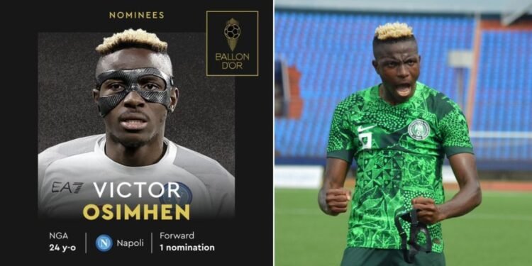 Ballon d’Or 2023: Victor Osimhen Makes Top 10 Ahead Of Benzema And Salah