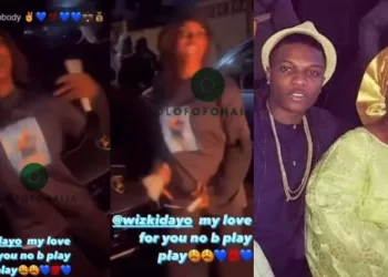 Wizkid: Lady Becomes Overexcited After Seeing Wizkid Lamborghini In Lagos