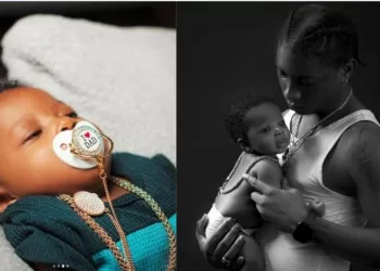 Bella Shmurda Captures Hearts As He Unveils The Face Of His Baby Boy (Photos)