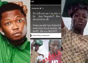 Brain Jotter Regrets Gifting N400K To Viral Disabled Hawker Disguising Himself As A Lady