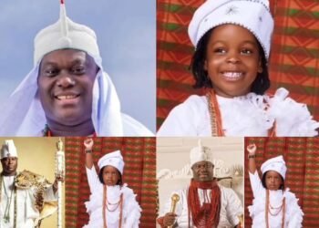 Former Queen Naomi Recreates Ooni’s Looks For Son As He Clocks Three…Pens Emotional Message To Monarch