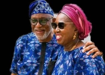 Wife to Rotimi Akeredolu: “You Left Me To Face Mockers”
