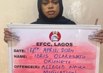 EFCC Detains Bobrisky For Naira Abuse