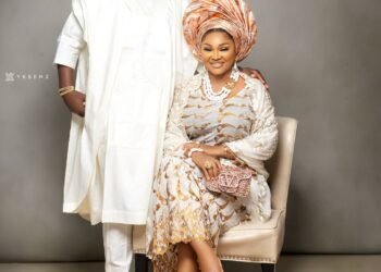 Mercy Aigbe Celebrates Eid With Husband After Return From His Wife, Kids In USA