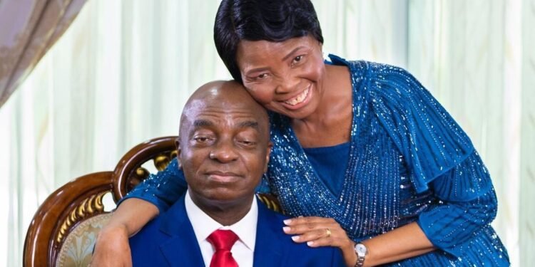 Bishop David Oyedepo Clocks 70 As Wife Celebrates Him (Photos)