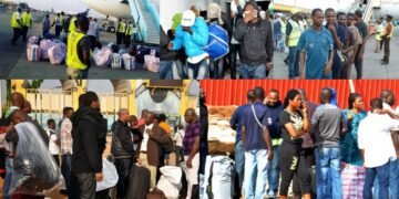 400 Nigerians Deported From UAE Arrive Abuja