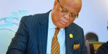 Gov Umo Eno Explains Why Daughter Takes Over Late Wife’s Office As First Lady