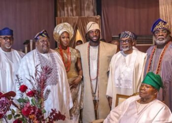 Mike Adenuga’s Daughter Weds… Billionaire Businessman  Makes Rare Public Appearance (PHOTOS)