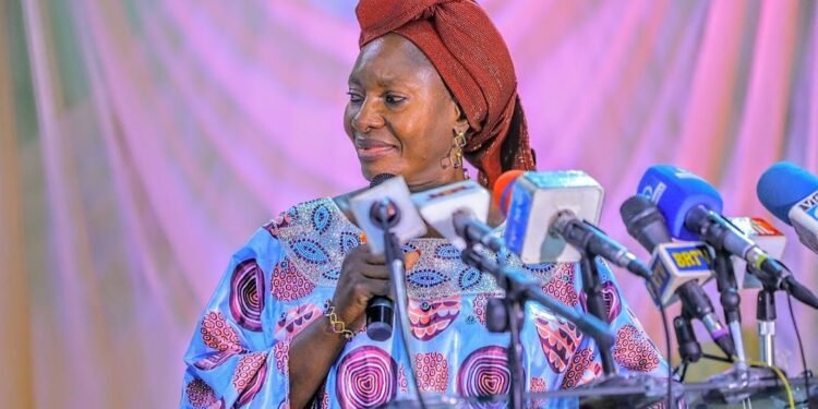 Pauline Tallen’s Son’s Death: Bukola Saraki, Lai Mohammed, Other Buhari’s Ex-ministers Pay Condolence Visit