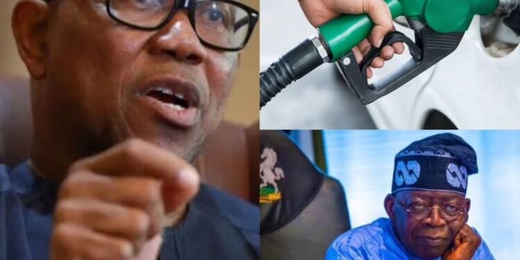 Peter Obi Urges FG To Reverse Pump Price Of Petrol, Says Nigerians Are In Deep Pain
