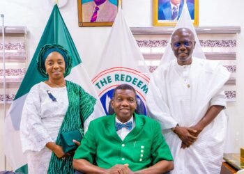 Photos: Gov Sanwo-Olu, First Lady, Pastor Adeboye Attend Independence Day Service At RCCG Headquarters, Redemption Way, Ebute Metta On Sunday October 6, 2024