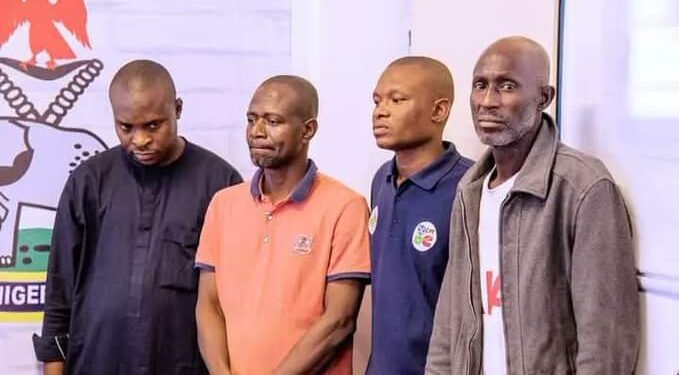 Meet Four Nigerians Who Criminally Forge Classified Documents From Aso Rock!