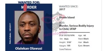 Olalekan Olawusi: American Govt Places $25,000 Bounty On Nigerian Wanted Over Alleged Murder