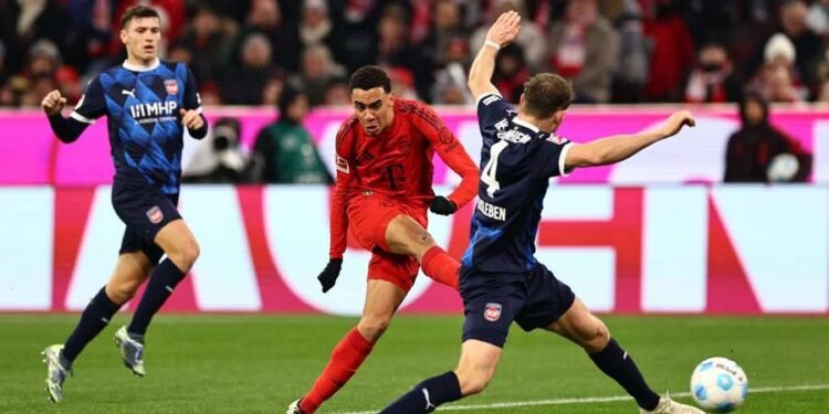 Musiala Shines As Bayern Munich Defeat Heidenheim 4-2