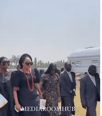 Mabel Makun Stirs Emotions As She Bids Final Farewell To Late Mother
