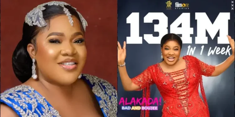 Toyin Abraham's ‘Alakada: Bad And Boujee’ Rakes In ₦134M In Just Seven Days!