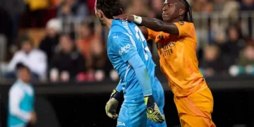 La Liga: Real Madrid Stages Late Comeback To Defeat Valencia 2-1 Despite Vinícius Júnior’s Red Card