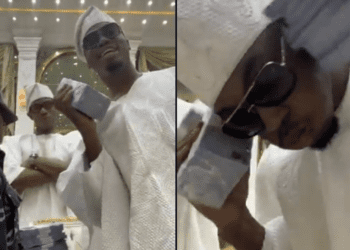 Police Detain Officer Caught In Viral Video With Chief Razaq Okoya Sons Abusing Naira