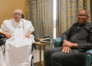 Peter Obi Meets Ibrahim Babangida In Minna To Discuss National Issues
