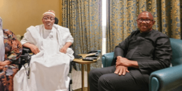 Peter Obi Meets Ibrahim Babangida In Minna To Discuss National Issues