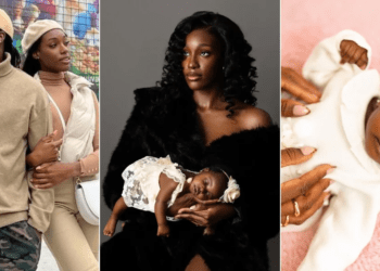 Paul Okoye’s Wife, Ifeoma, Captivates Fans With Postpartum Glow And Adorable Baby Photos