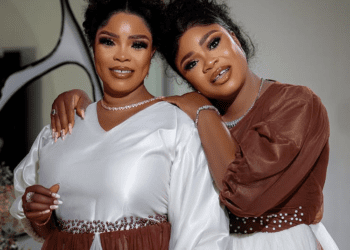 Actress Eniola Ajao Celebrates Birthday with Twin Sister, Pens Emotional Tribute to Fans