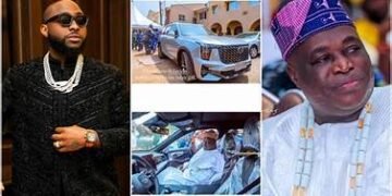Davido Gifts Timi Of  Ede GAC GS8 SUV