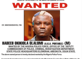 Police Declare Singer Portable Wanted Over Attack on Ogun Officials