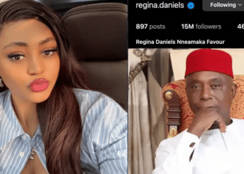Regina Daniels Returns To Instagram, Removes Husband’s Name And Photos