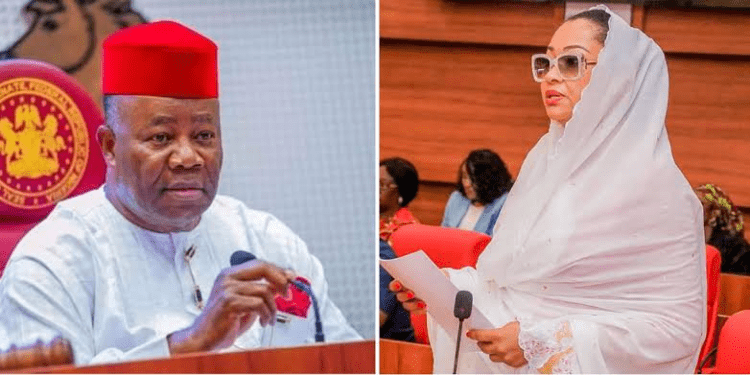 (ICYMI) Senate President Akpabio And His Wife Deny Natasha Akpoti Allegations