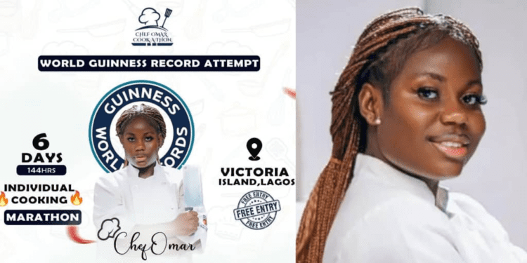 Chef Omar Begins 96-Hour Cookathon Trial Ahead of Record-Breaking Attempt