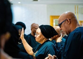 Abisola Ajimobi’s Mum Holds Praise & Worship Service For Late Daughter