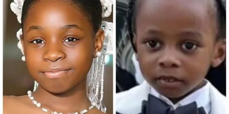 Davido’s And Mohbad’s Kids Light Up Iyabo Ojo’s Daughter’s Wedding