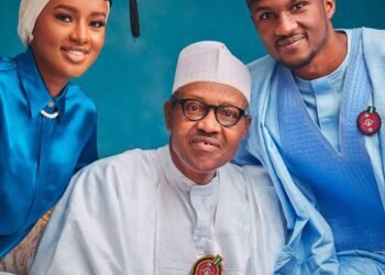 Buhari’s Daughter Recalls Goodbye Kiss She Gave ‘Sai Baba’