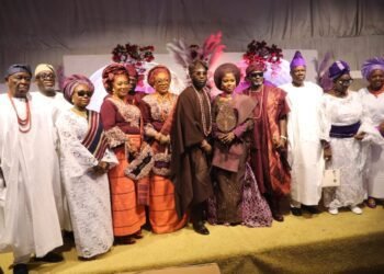 Dignitaries Shut Down Abeokuta In Honour of Yemi Kolapo As Her Daughter Weds