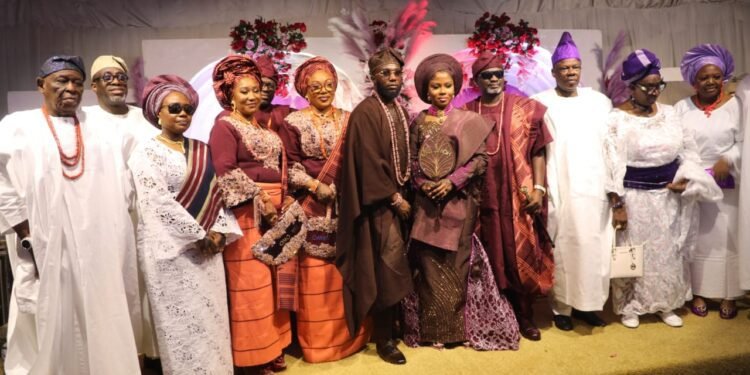 Dignitaries Shut Down Abeokuta In Honour of Yemi Kolapo As Her Daughter Weds