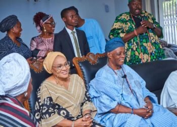 Ajimobi’s Widow Visits Olubadan-designate Ladoja