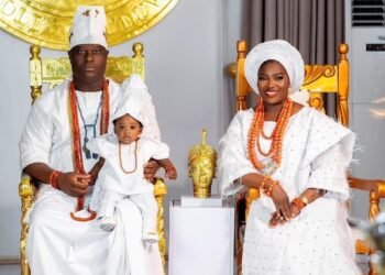 Ooni Of Ife Celebrates Queen Ashley’s Son At First Birthday