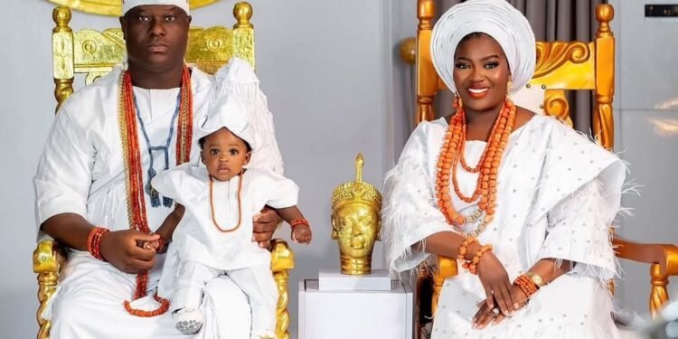 Ooni Of Ife Celebrates Queen Ashley’s Son At First Birthday