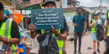 Oxygen X Partners JOMO Climate Change Initiative for Market Cleanup & Sustainability Advocacy in Lagos