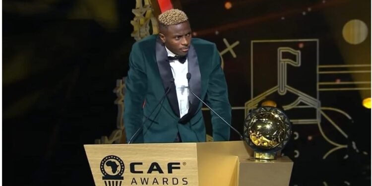 Osimhen Nominated for 2025 CAF Men’s Player of the Year