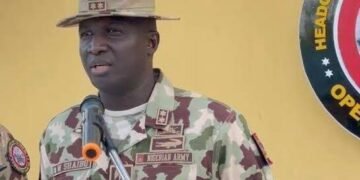 Army Chief Waidi Shaibu Announces Major Shake-Up, Redeploys Senior Officers Nationwide