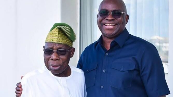 Obasanjo Acknowledges Fayose’s ‘Thank You’ Message as Verbal Exchange Escalates