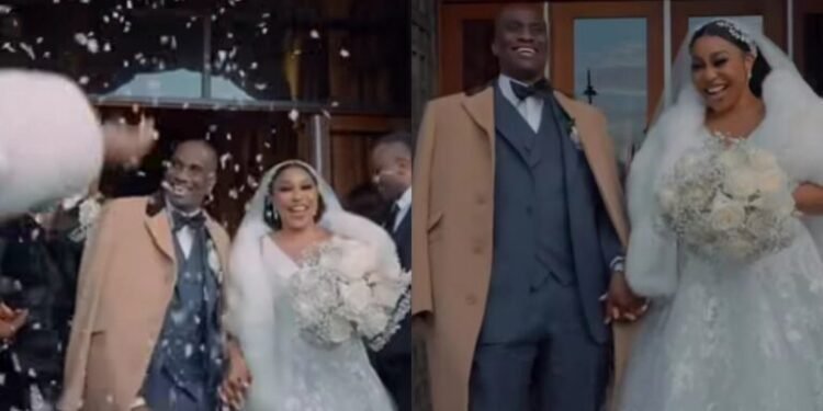 Rita Dominic Celebrates Third Wedding Anniversary With Husband