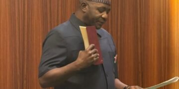 Tinubu Swears In Ex-CDS Christopher Musa as New Defence Minister