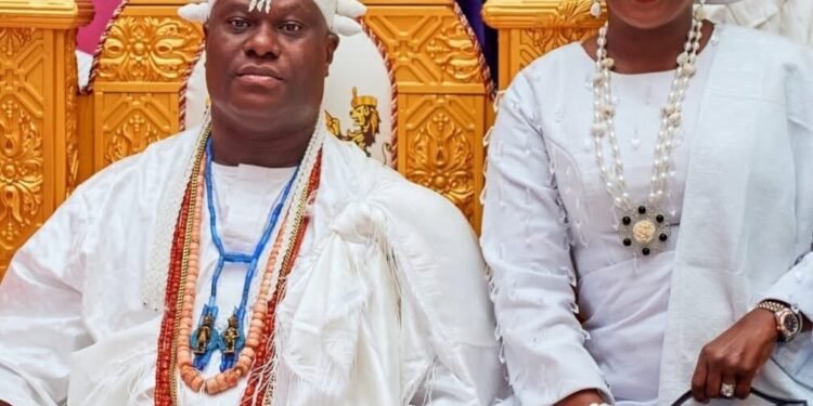 Queen Ashley Celebrates Ooni of Ife’s 10th Coronation Anniversary With Emotional Tribute